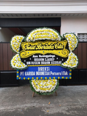 Papan Bunga Duka di Giripurwo